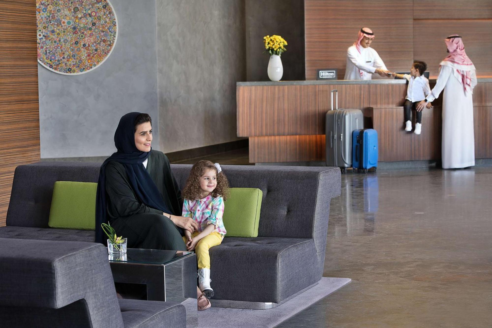 Hilton Riyadh Hotel & Residences エクステリア 写真 Lobby of the hotel